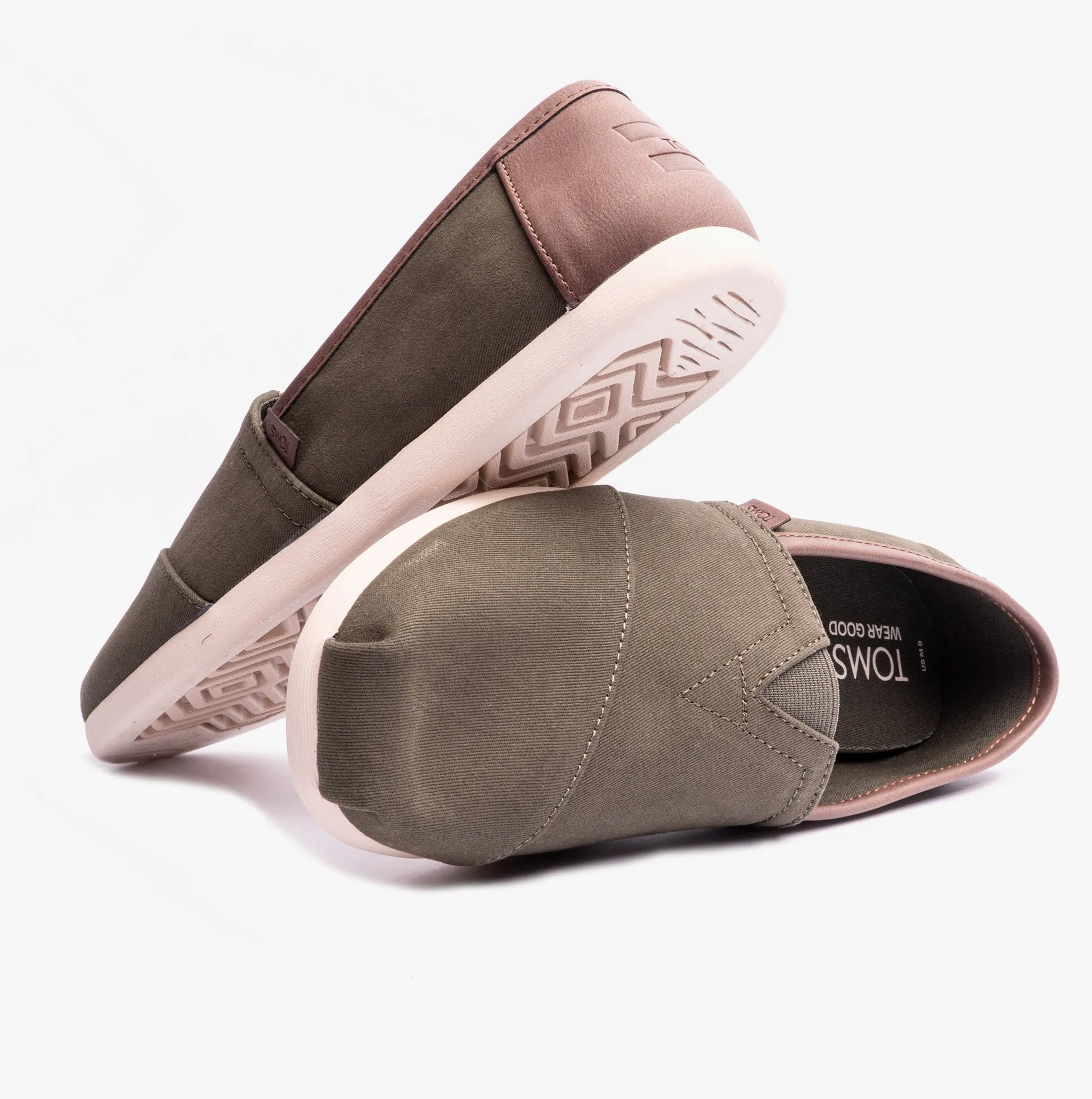 ALPARGATA Mens Espadrilles Dark Sage