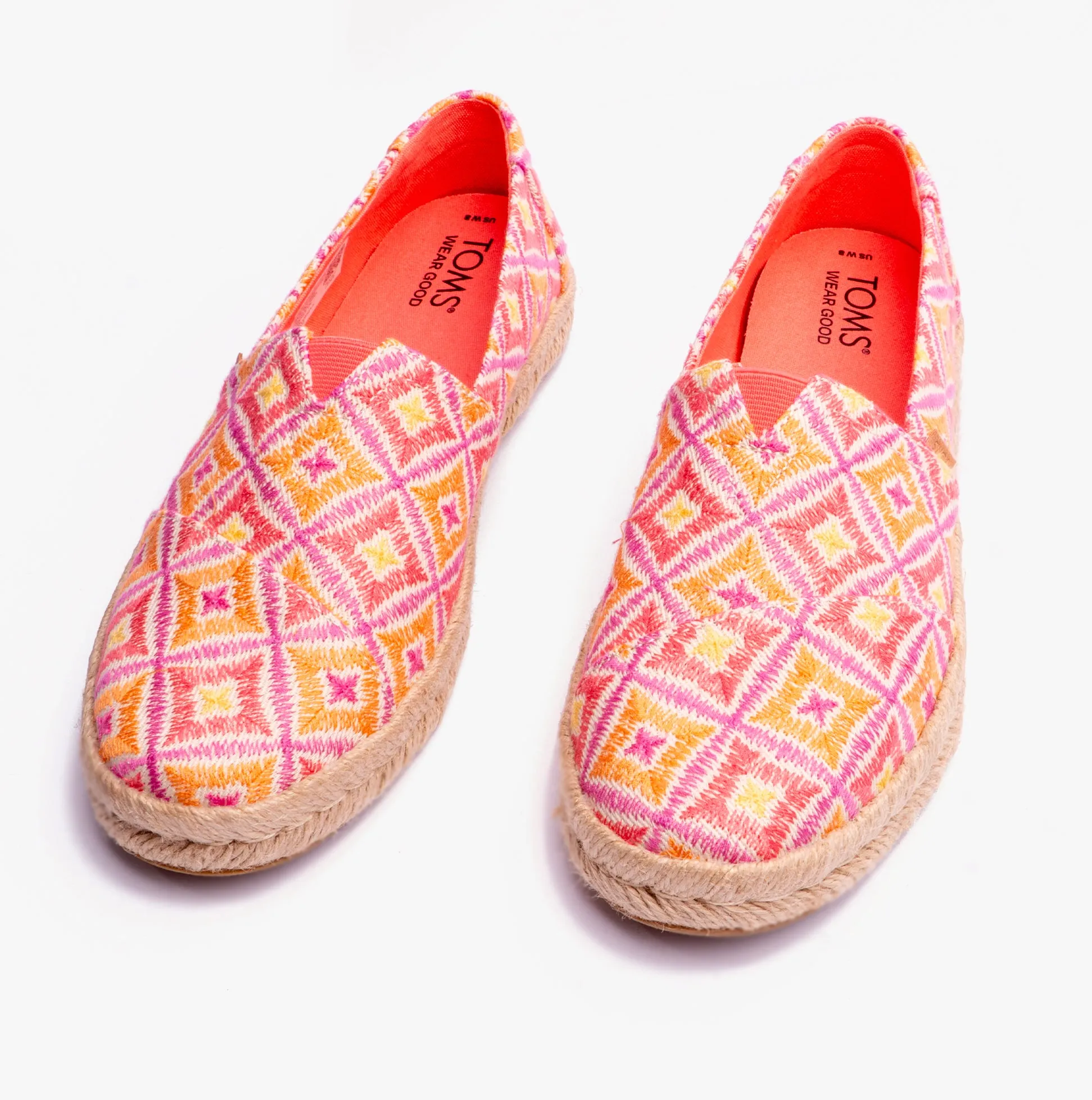 ALPARGATA ROPE 2.0 Womens Espadrilles Shell Pink