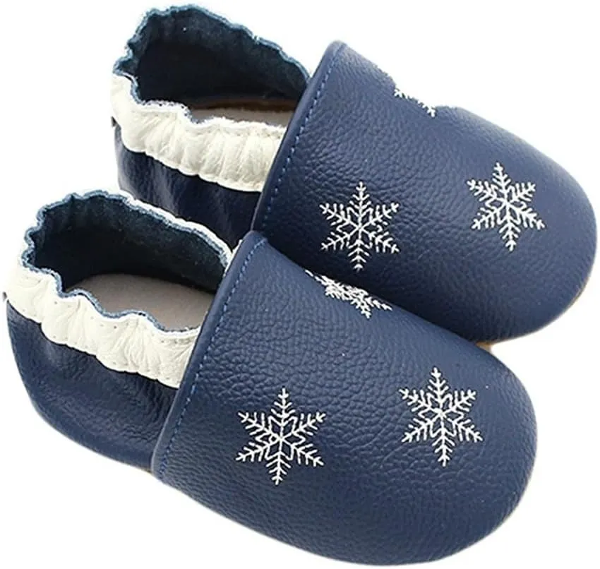 Baby Snow Boots Toddler Little Girl Lightweight Dress Shoes with Plush Lined for Girl School Shoes
