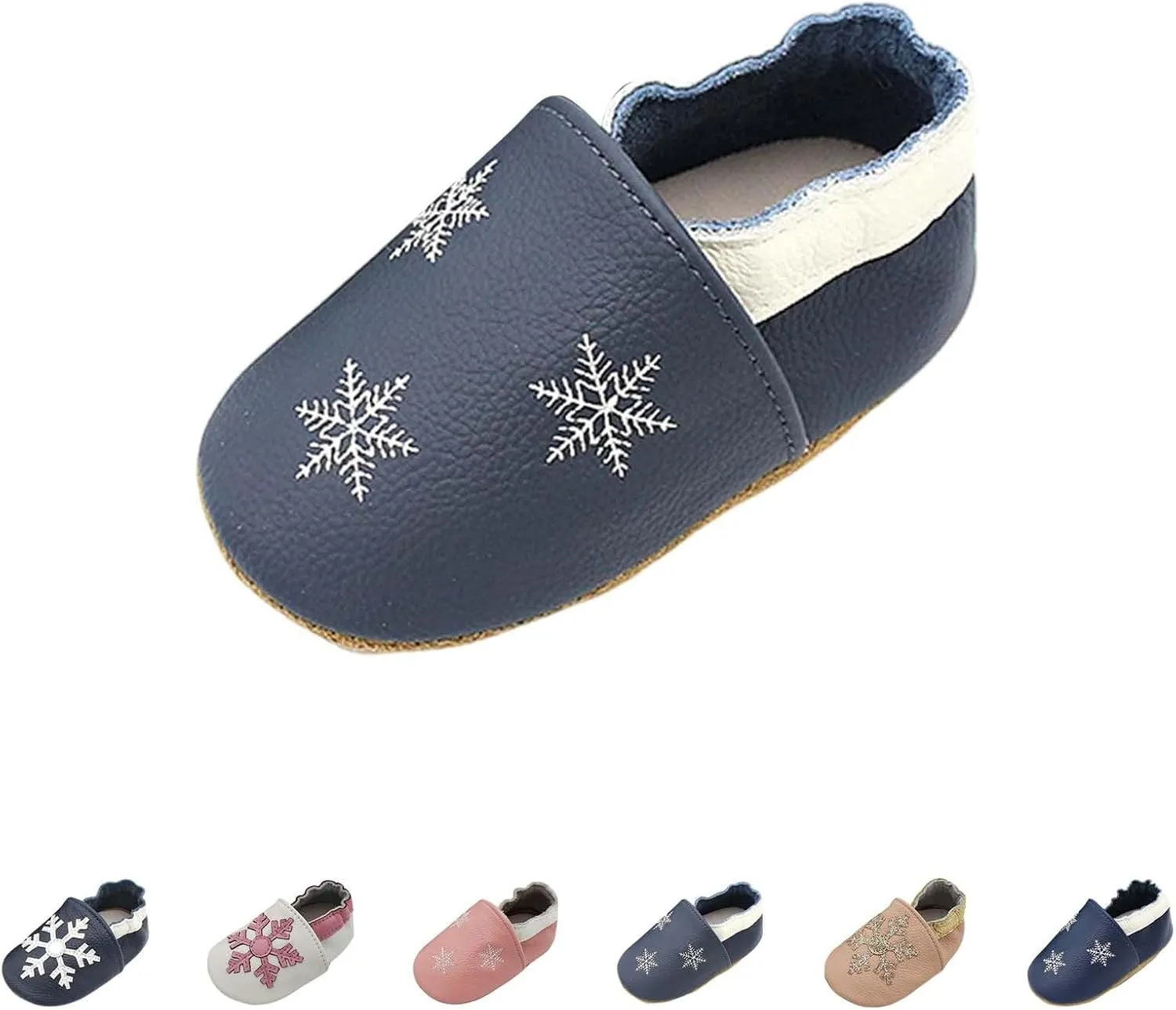 Baby Snow Boots Toddler Little Girl Lightweight Dress Shoes with Plush Lined for Girl School Shoes