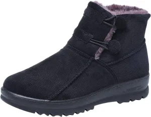 Boots Winter Snow Women's Womens Tall Snow Boots Waterproof Womens Winter Boots Size 11 Wide Width Slip Resistant Waterproof Composite Toe Work Boots Women Botas De Mujer Para El Frio Elegante