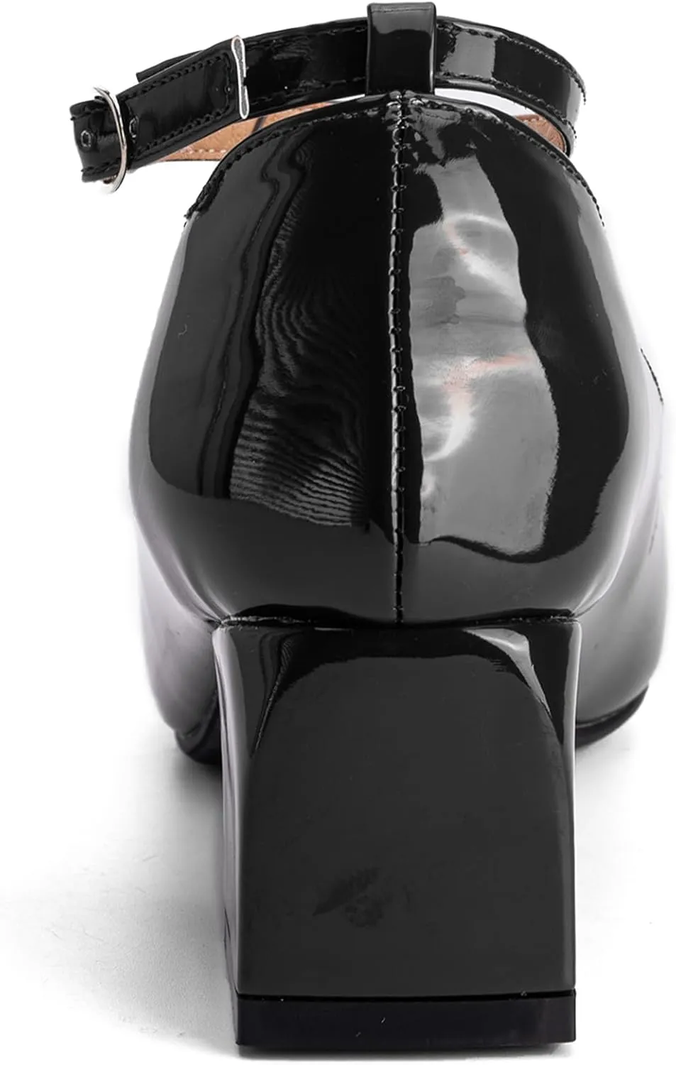 Concise Square Toe Mary Jane Block Heel Women Shoes