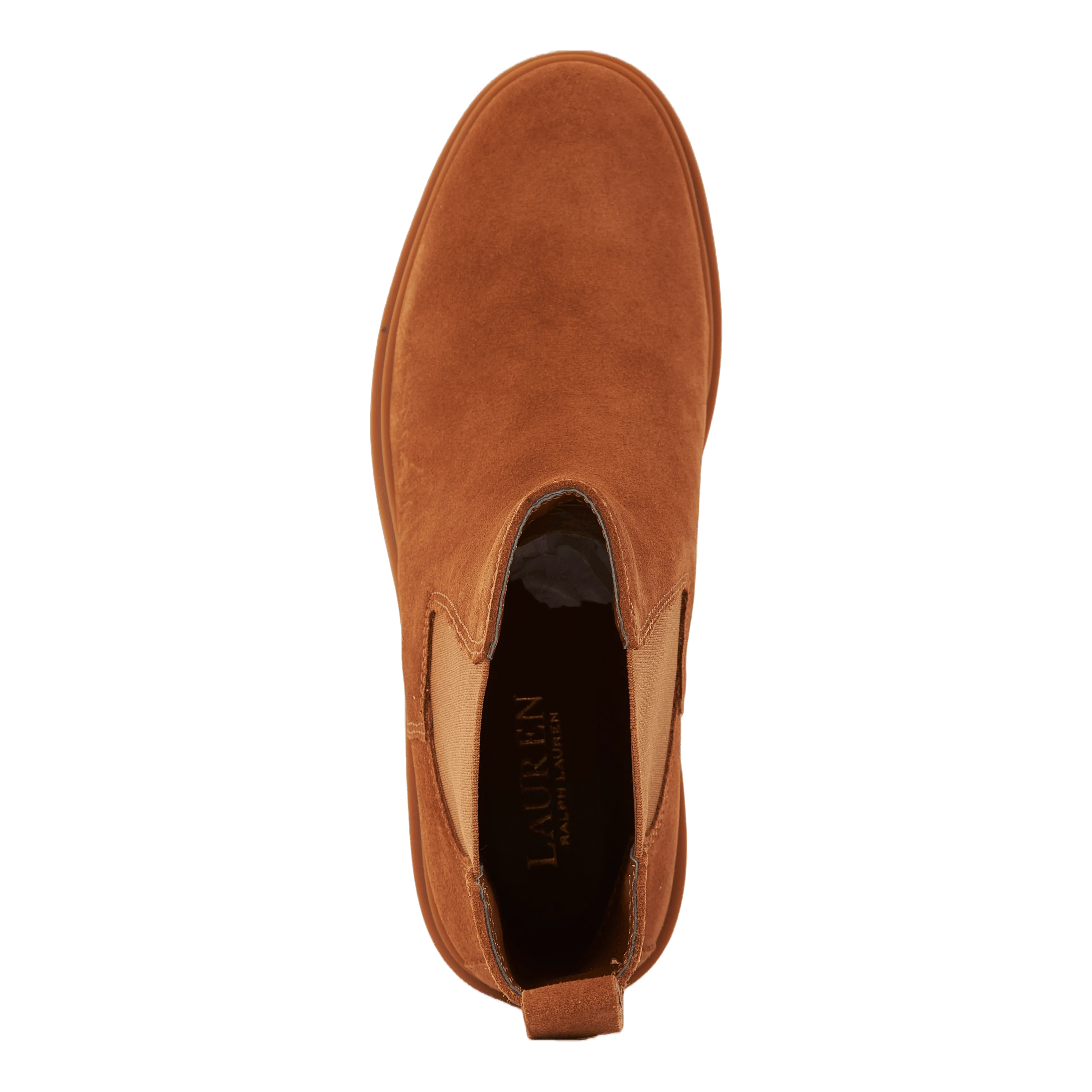 Corinne Suede Bootie Whiskey