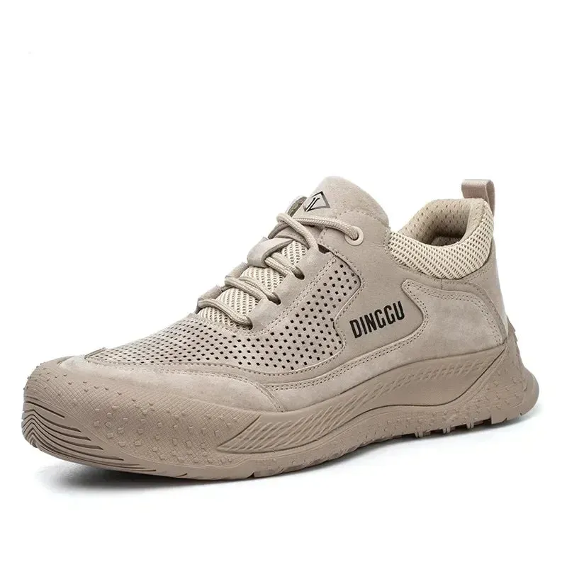 Men's Lightweight Steel Toe Protective Safety Shoes