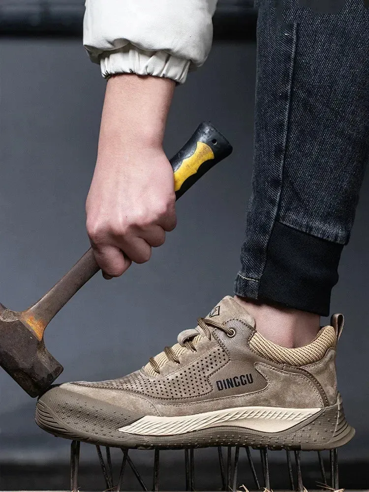 Men's Lightweight Steel Toe Protective Safety Shoes