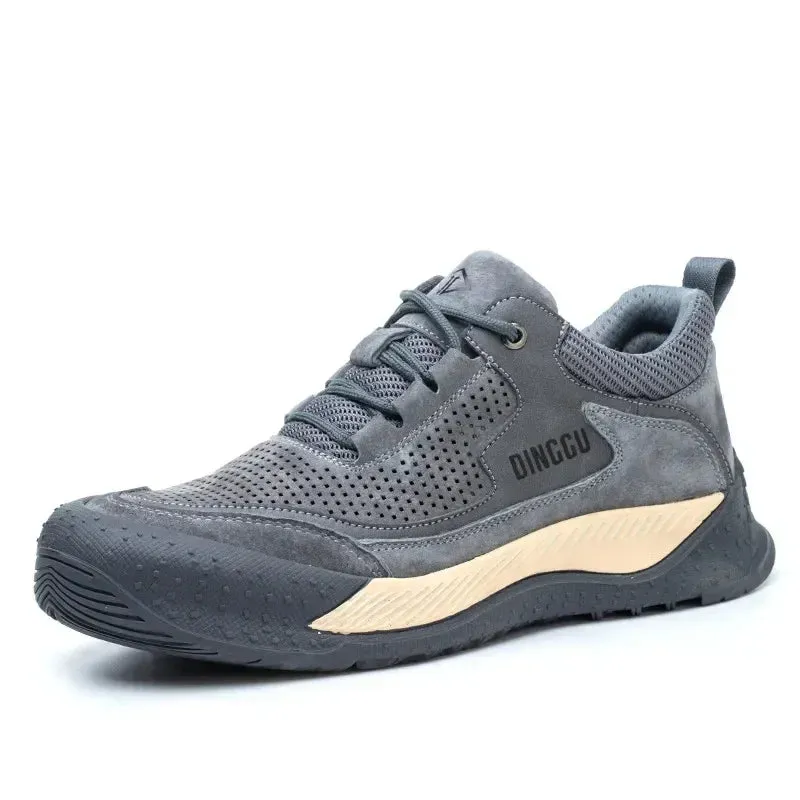 Men's Lightweight Steel Toe Protective Safety Shoes