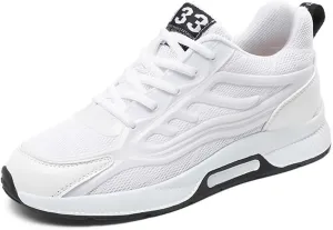 Mens Slip On Sneakers Non Slip Walking Shoes Lightweight Athletic Shoes Casual Running Shoe Increase Height 6/8/10CM