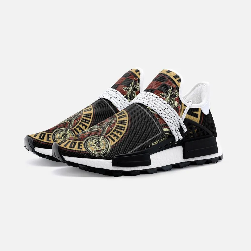 Two wheels drive Unisex Lightweight Custom shoes