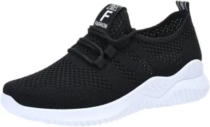 Womens Slip On Walking Shoes Non Slip Running Shoes Breathable Workout Lightweight Sneakers Sports Shoes for Woman